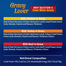 Load image into Gallery viewer, Felix Adult As Good As It Looks Gravy Lover Meat Selection Wet Cat Food, 60x85g
