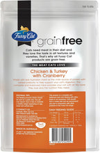 Load image into Gallery viewer, Fussy Cat Grain Free Adult Dry Cat Food Chicken &amp; Turkey &amp; Cranberries 10kg (2.5kg x4)
