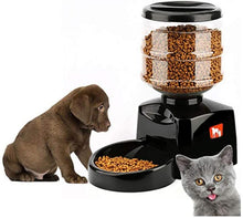Load image into Gallery viewer, Automatic Pet Feeder Dispenser Waterer Dog Cat Self Feeding Food 5.5L
