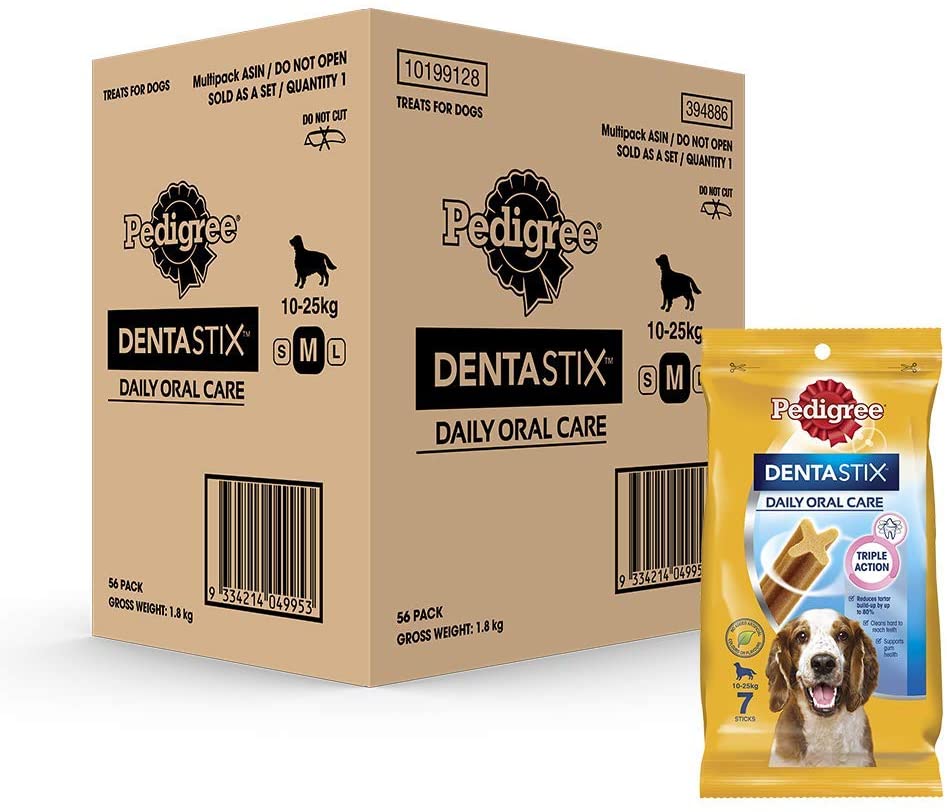 Pedigree Dentastix Medium Dog Dental Treat 56 Counts