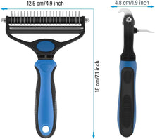 Load image into Gallery viewer, Pet Comb Cat And Dog Brush 2 in 1 Grooming Comb
