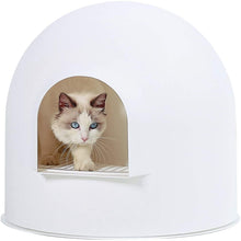 Load image into Gallery viewer, Cat Litter Box with Lid Large with Scooper Cat Litter
