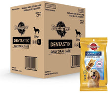 Load image into Gallery viewer, Pedigree Dentastix Large Dog Dental Treats 56 Counts
