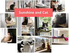 Load image into Gallery viewer, Cat Hammock Bed, Cat Window Bed,Cat Shelves, Hanging Cat Accessories Furniture for Kitty Pet Animal Kitten Window Seat
