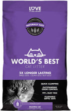 Load image into Gallery viewer, World&#39;s Best Cat Litter Multi Cat Lavender Scented 6.35KG
