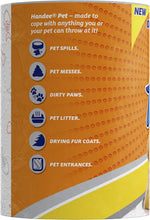 Load image into Gallery viewer, Handee Pet Orange Scent 2 Ply Double Length Pet Towel (8 Rolls of 120 sheets), 8 count
