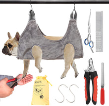 Load image into Gallery viewer, Dog Nail Trimming Hammock,Harness,Nail Clippers For Medium dog
