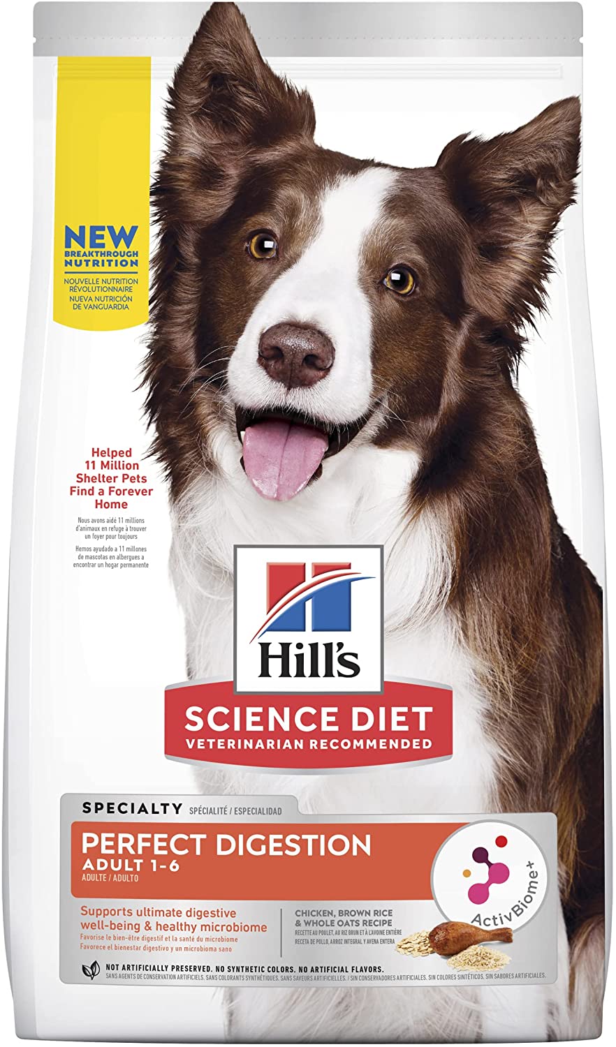 Hill’s science diet perfect digestion dry dog food for adult 9.98kg