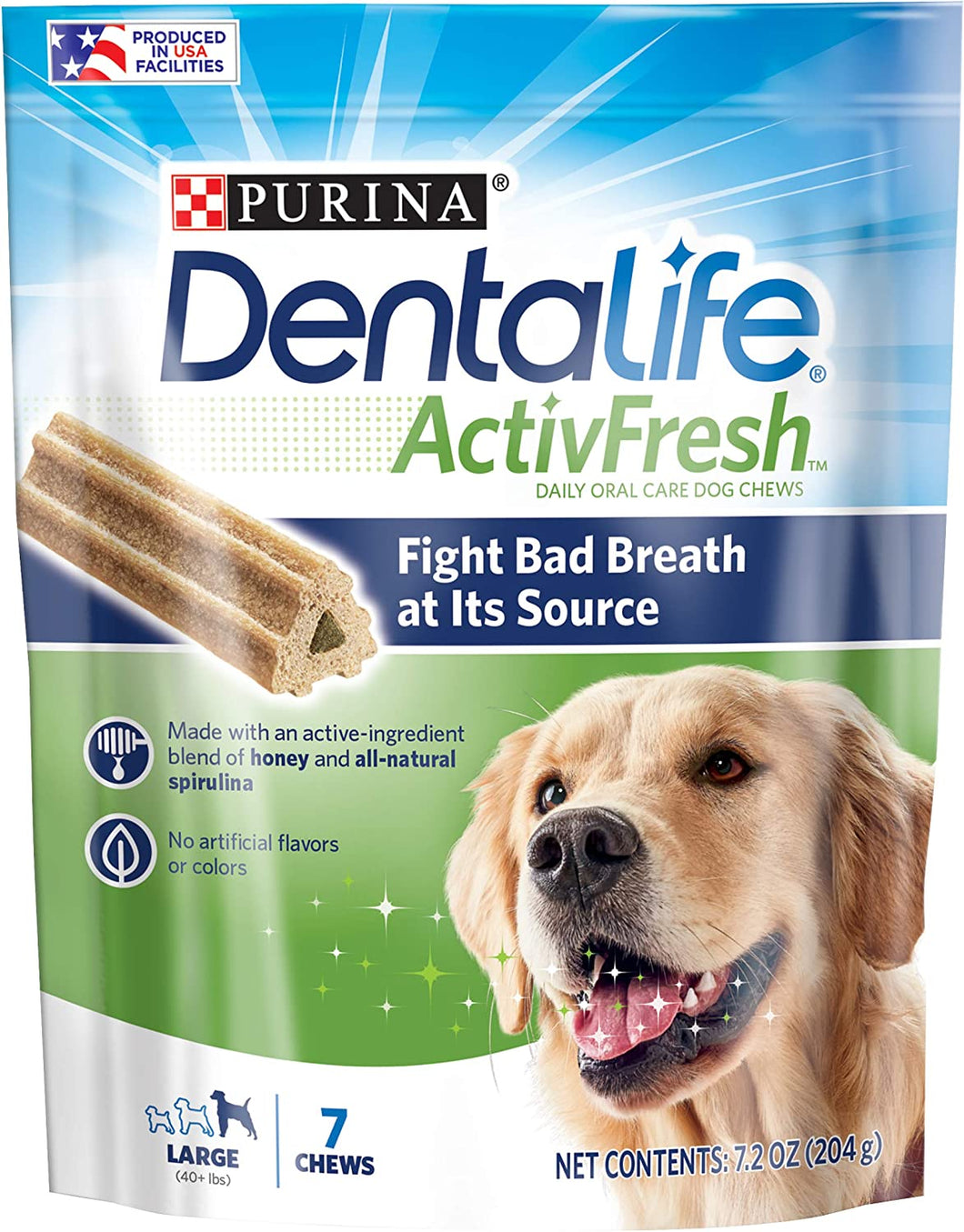 Dentalife Large Dog Treats, 7 Chews