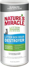 Load image into Gallery viewer, Nature&#39;s Miracle Just for Cats, Litter Box Odour Destroyer Spray, Unscented, 709ML
