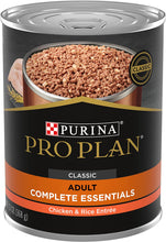 Load image into Gallery viewer, Purina Pro Plan Adult Chicken and Rice Entree Wet Dog Food 368 g, Pack of 12
