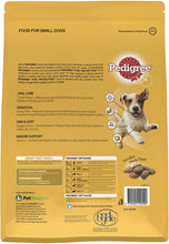 Load image into Gallery viewer, PEDIGREE Small Breed Beef &amp; Veggies Dry Dog Food 2.5kg Bag * 4 Pack
