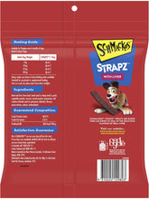 Load image into Gallery viewer, Schmackos Strapz Liver Flavour Dog Treats, 2kg Value Pack, (4 x 500g Bags)
