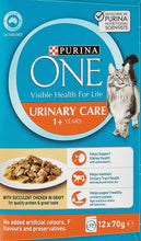 Load image into Gallery viewer, Purina ONE Adult Urinary Care with Chicken Wet Cat Food, 12 Pouch 0.92KG
