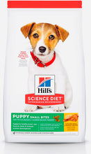 Load image into Gallery viewer, Hill’s science diet puppy small bites chicken meal and barley recipe 7.03kg
