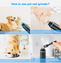Load image into Gallery viewer, Nail grinder with UV light and flashlight,rechargeable with power display
