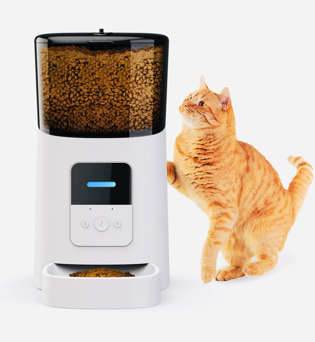 Pet feeder food dispenser 6Ltr wi-fi for cat and dog