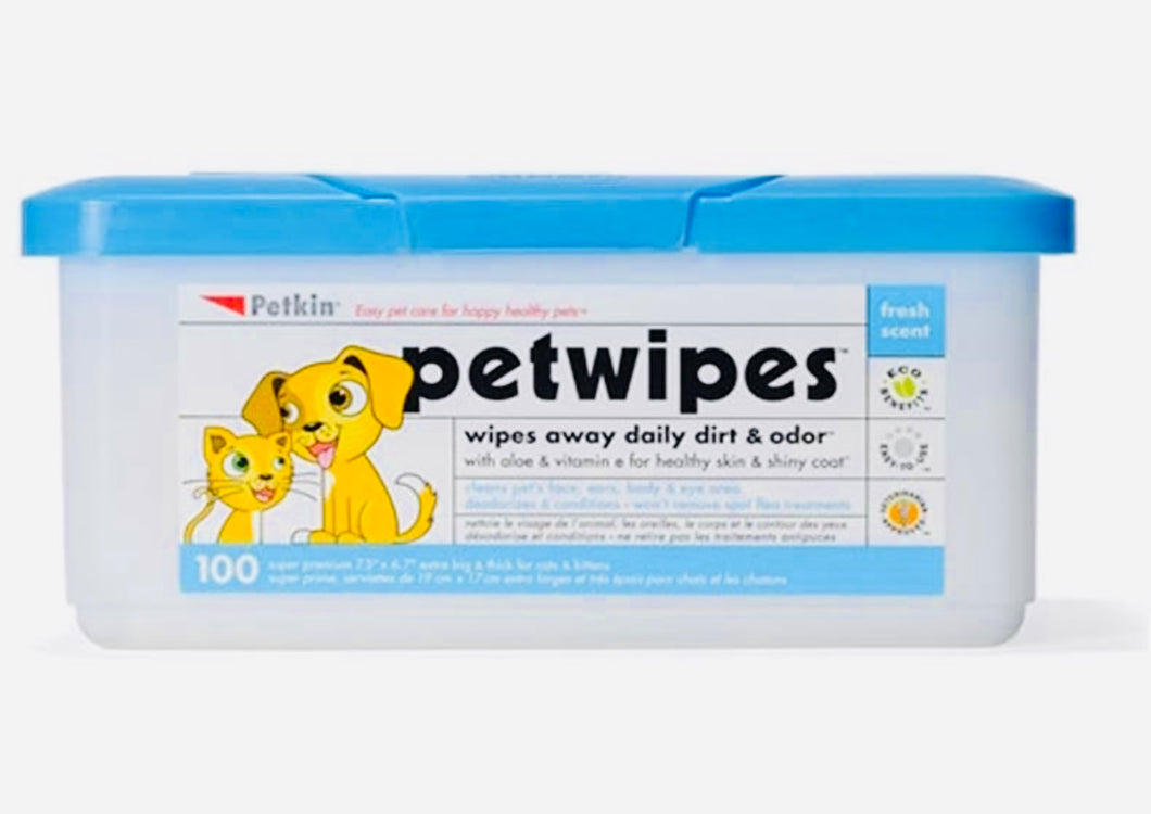 Pet cleanser for dogs and cats 100 piece
