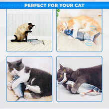 Load image into Gallery viewer, Pets electric flopping fish cat toy interactive cat toys catnip,Chew toys floppy fish cat for cat kitten

