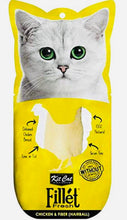 Load image into Gallery viewer, Kit cat fresh chicken and fibre hairball dry food 30gm *3
