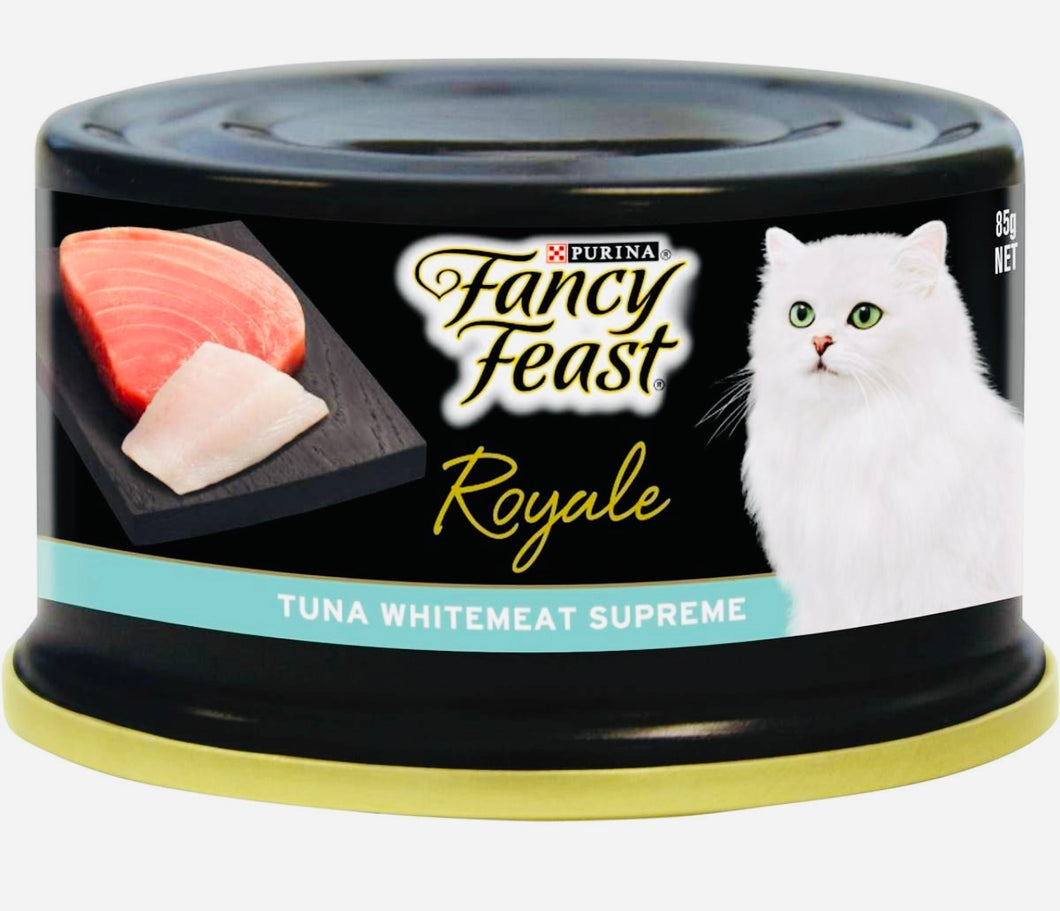 Fancy feast Royale tuna white meat supreme wet cat food 85gm