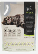 Load image into Gallery viewer, Tofu Cat Litter Natural Paw company 2kg

