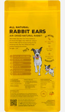 Load image into Gallery viewer, Rabbit ears dog treats bow wow 10 pack
