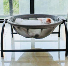 Load image into Gallery viewer, Cat and dog bed free standing sleeping bed,detachable and easy assembly
