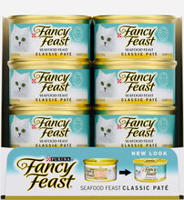Load image into Gallery viewer, Fancy Feast Classic Pate Seafood Feast 24*85gm
