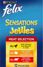 Load image into Gallery viewer, Felix sensational Jellies Meaty selection 60*85gm
