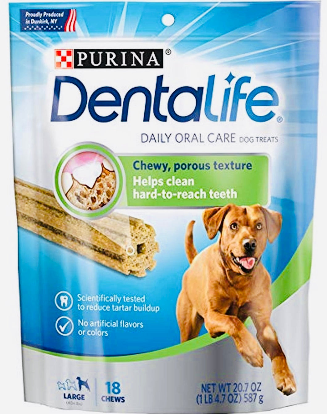 Dentalife Large Dog Treats 18 Chews