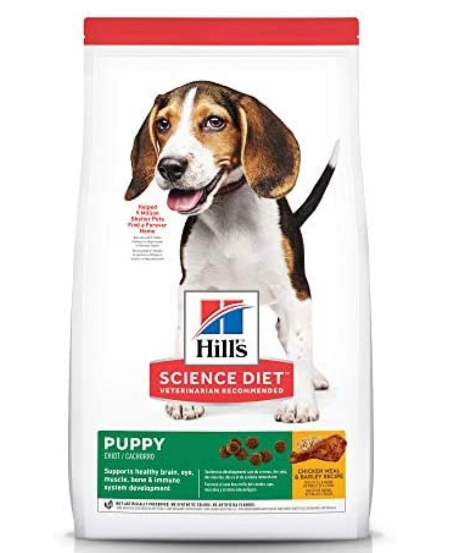 Hills science chicken meal & barley recipe dry dog food for medium breed dogs 3kg