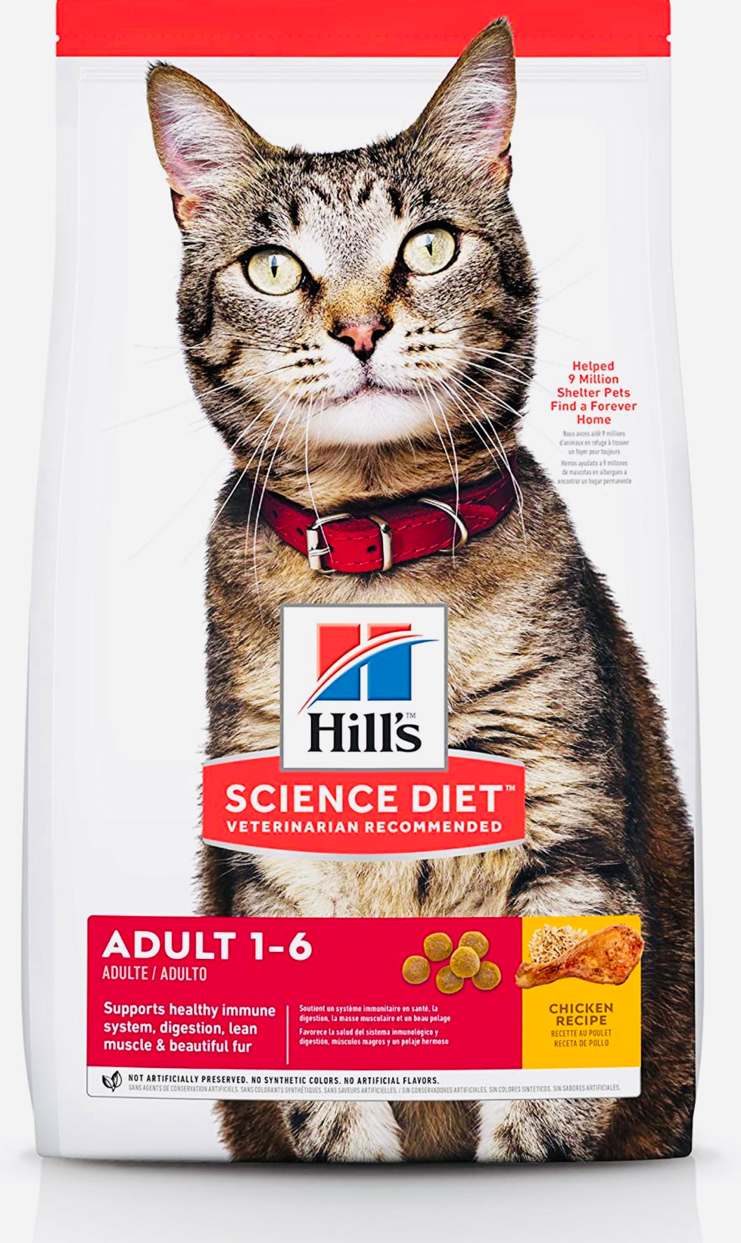 Hills science chicken recipe dry cat food 4KG-Diet Adult