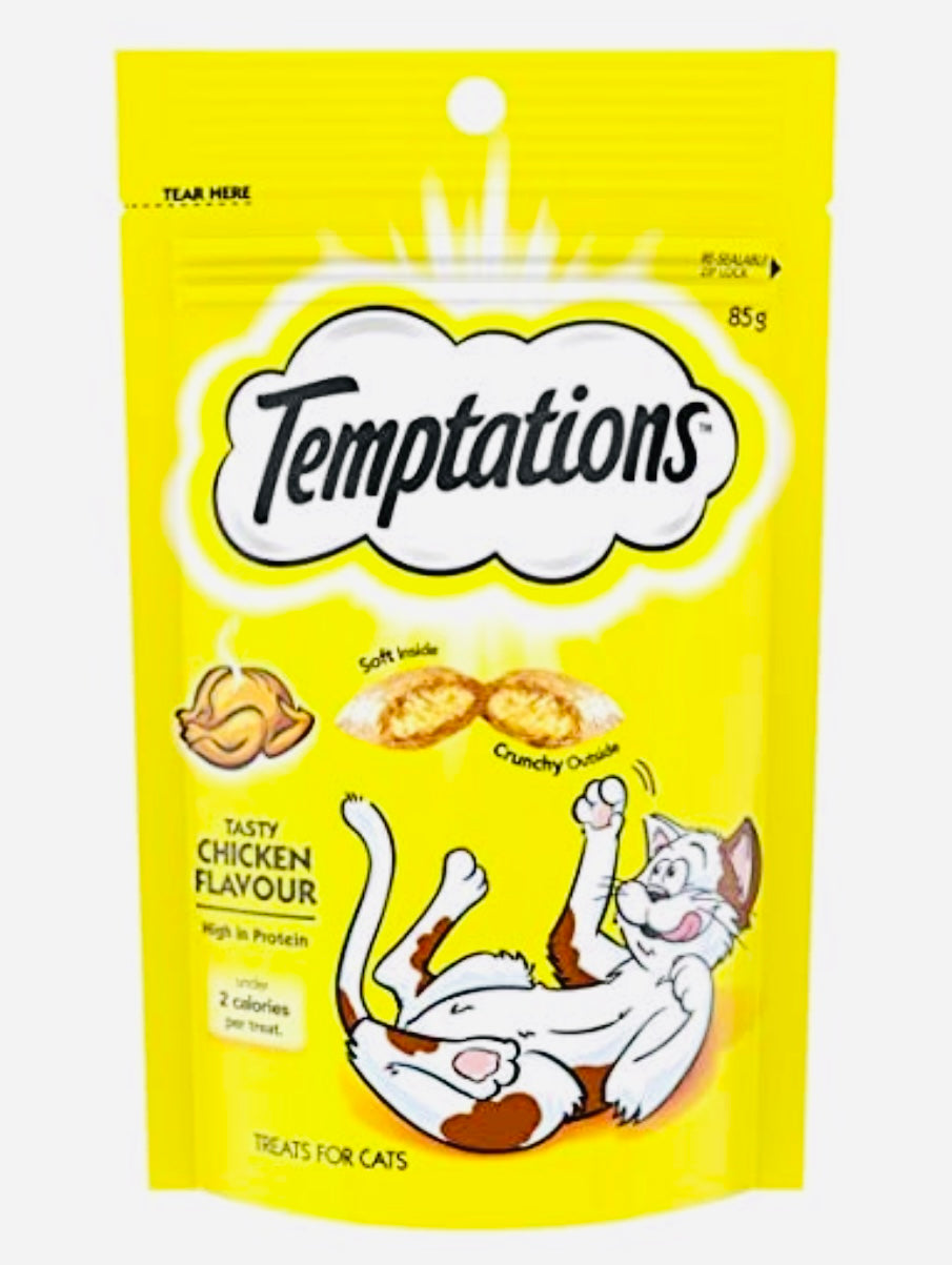 Temptations cat treat tasty chicken 85gm*6 Pack