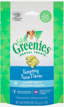 Load image into Gallery viewer, Greenies Dental Treats Tuna Flavour 60g bag
