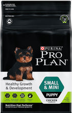 Load image into Gallery viewer, Purina pro plan small and mini puppy dog food 2.5kg
