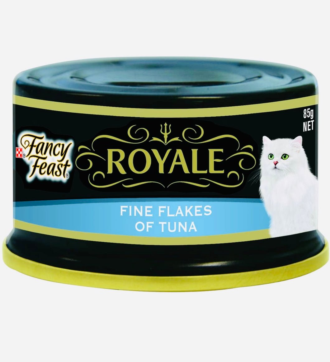 Fancy Feast Adult Royale Fine Flakes Of Tuna 24*85gm