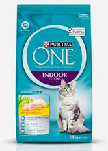 Load image into Gallery viewer, Purina Indoor Chicken Dry Cat Food 1.5KG
